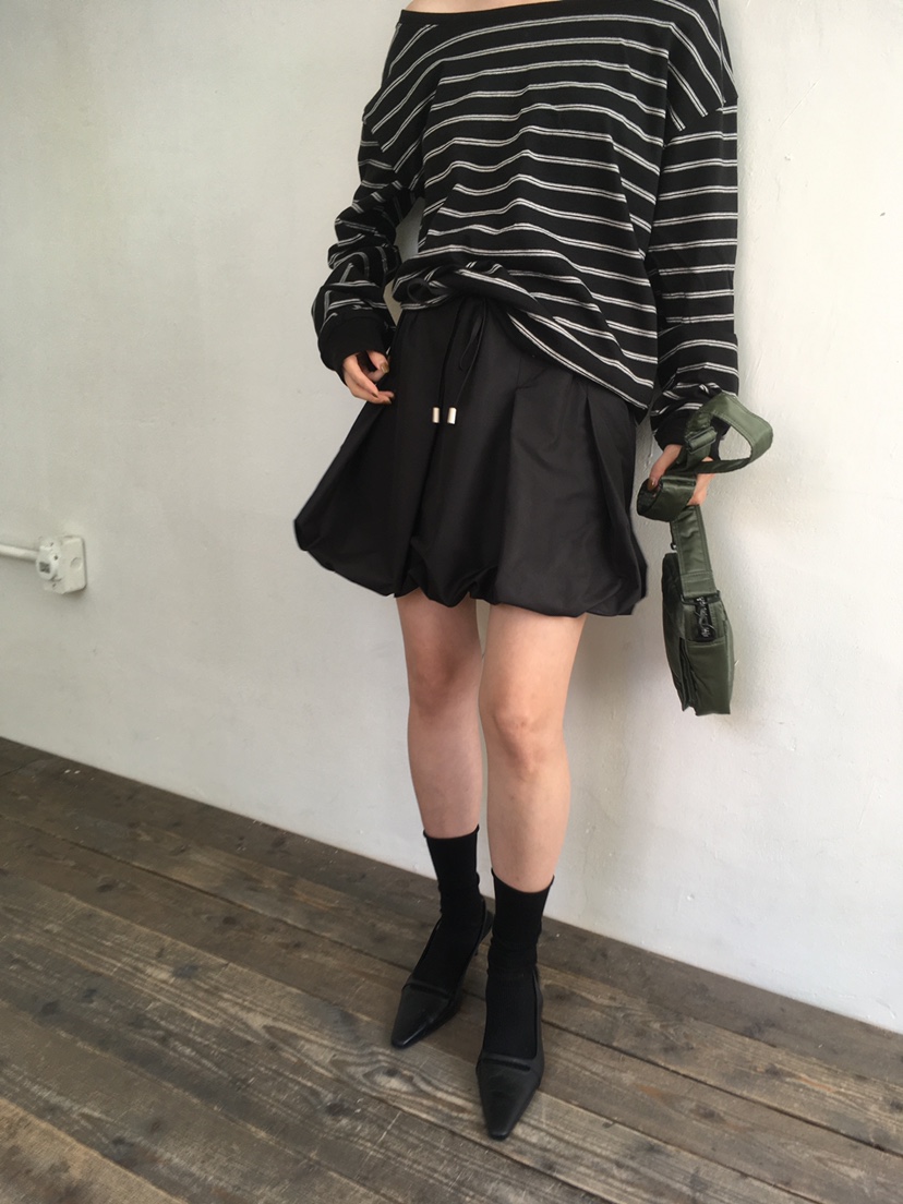 CEDARWOOD東大門㊣代購女士新款休閑時尚25秋冬人氣短裙尼龍CEDARWOOD短裙圖色1