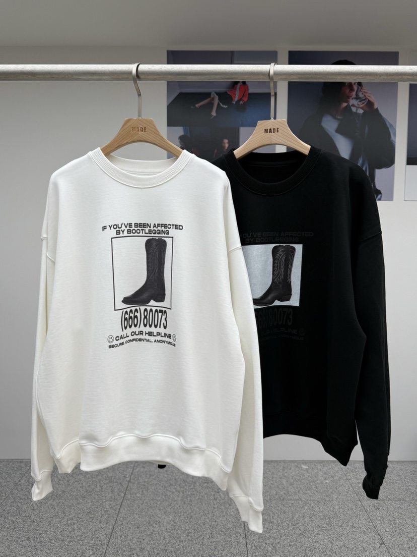 MADE-P韓國代購㊣女士新款時尚25秋冬熱賣人氣休閑真品衛衣MADE-P衛衣