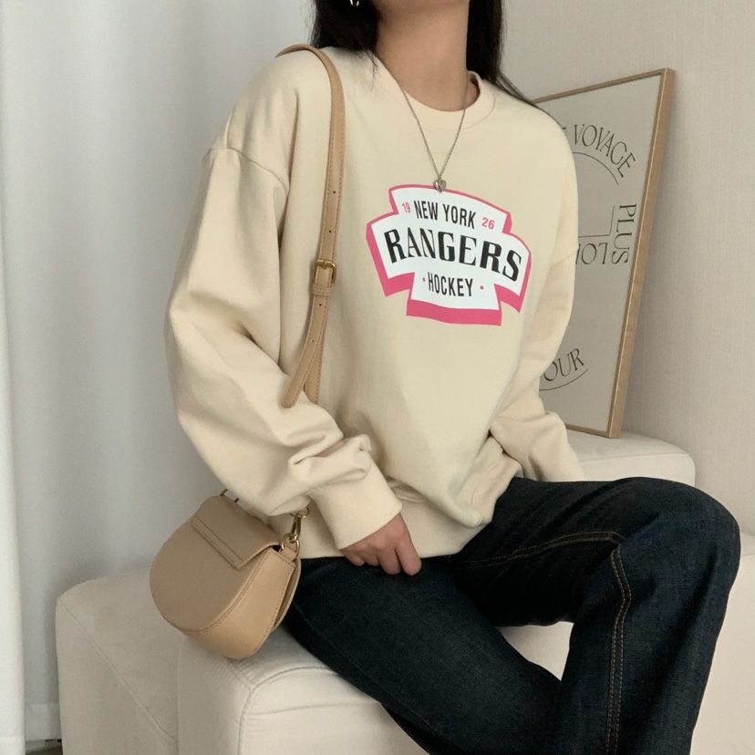HELLO JINI東大門㊣代購女士新品25秋冬真品休閑職業推薦衛衣HELLO JINI衛衣