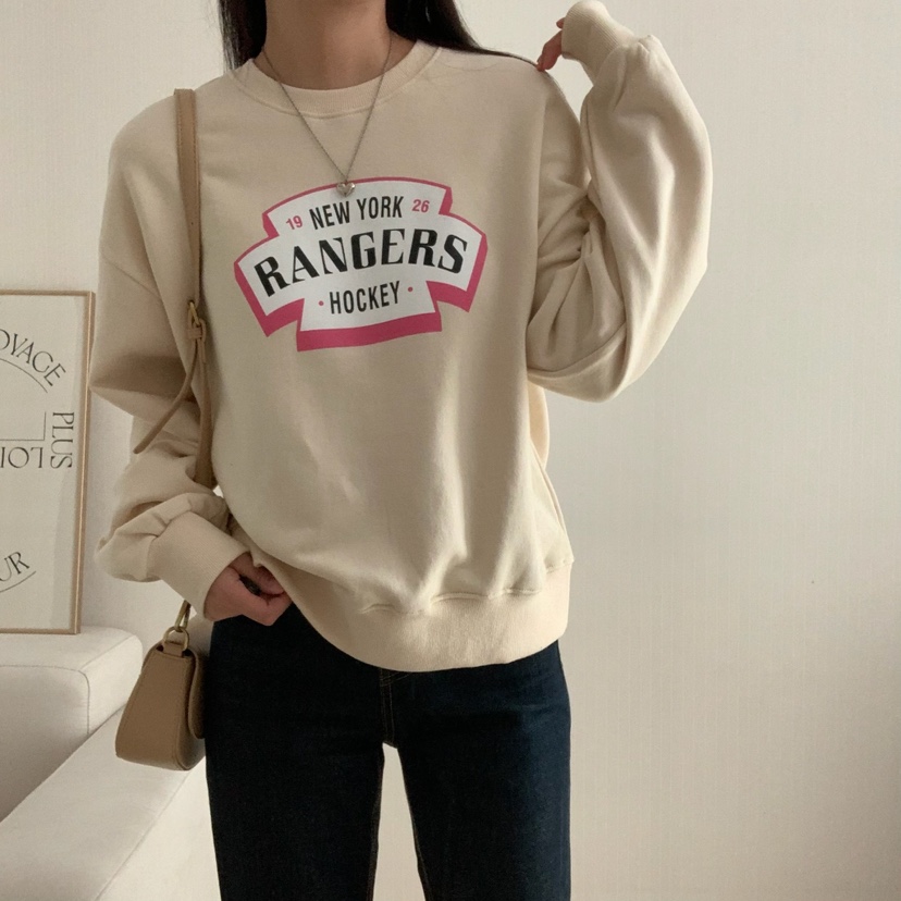 HELLO JINI東大門㊣代購女士新品25秋冬真品休閑職業推薦衛衣HELLO JINI衛衣