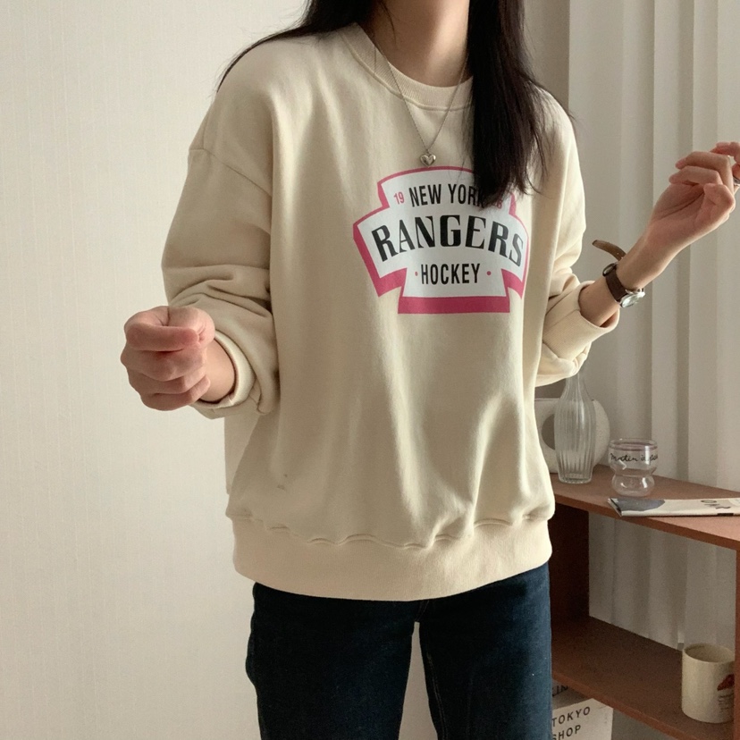 HELLO JINI東大門㊣代購女士新品25秋冬真品休閑職業推薦衛衣HELLO JINI衛衣