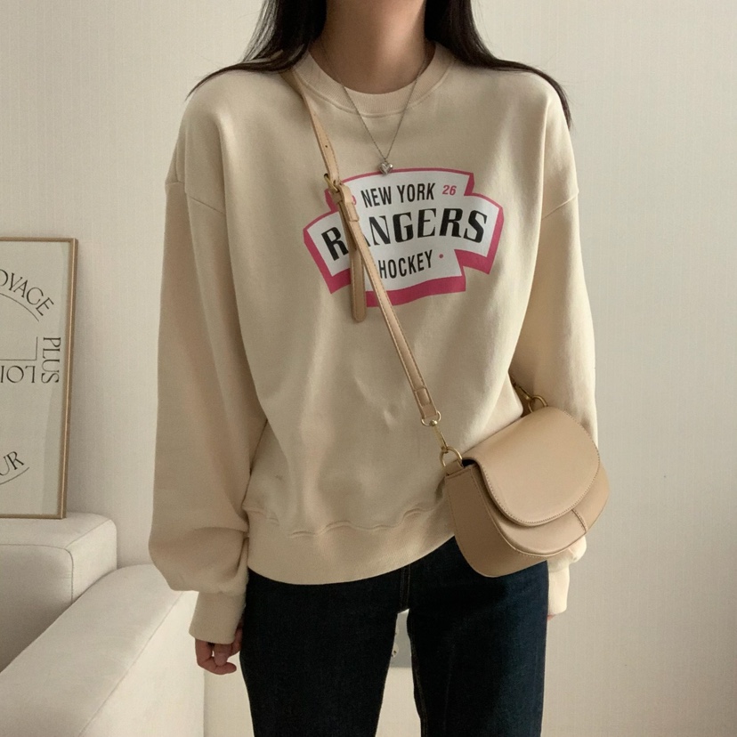 HELLO JINI東大門㊣代購女士新品25秋冬真品休閑職業推薦衛衣HELLO JINI衛衣
