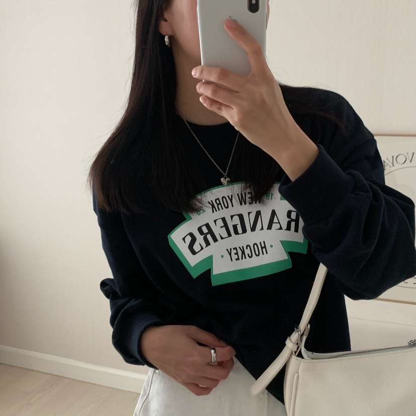 HELLO JINI東大門㊣代購女士新品25秋冬真品休閑職業推薦衛衣HELLO JINI衛衣