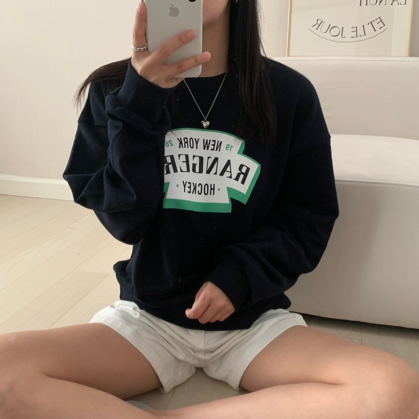 HELLO JINI東大門㊣代購女士新品25秋冬真品休閑職業推薦衛衣HELLO JINI衛衣