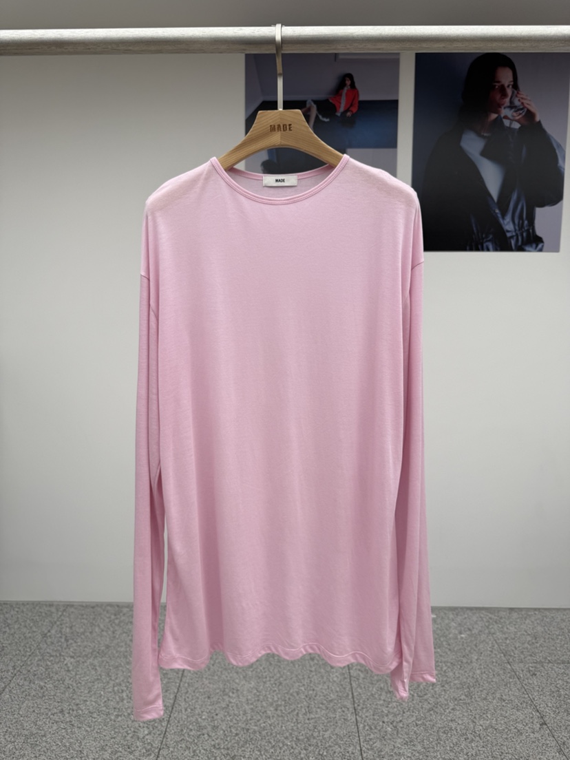 MADE-P東大門㊣實拍女裝新品人氣熱賣時尚真品推薦長袖T恤MADE-P長袖T恤圖色1
