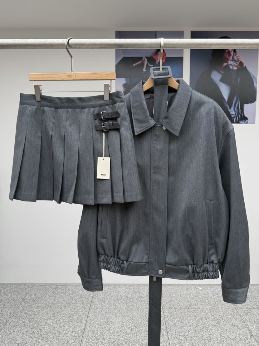 MADE-P東大門㊣代購女士新品推薦時尚熱賣25秋冬職業休閑短裙MADE-P短裙