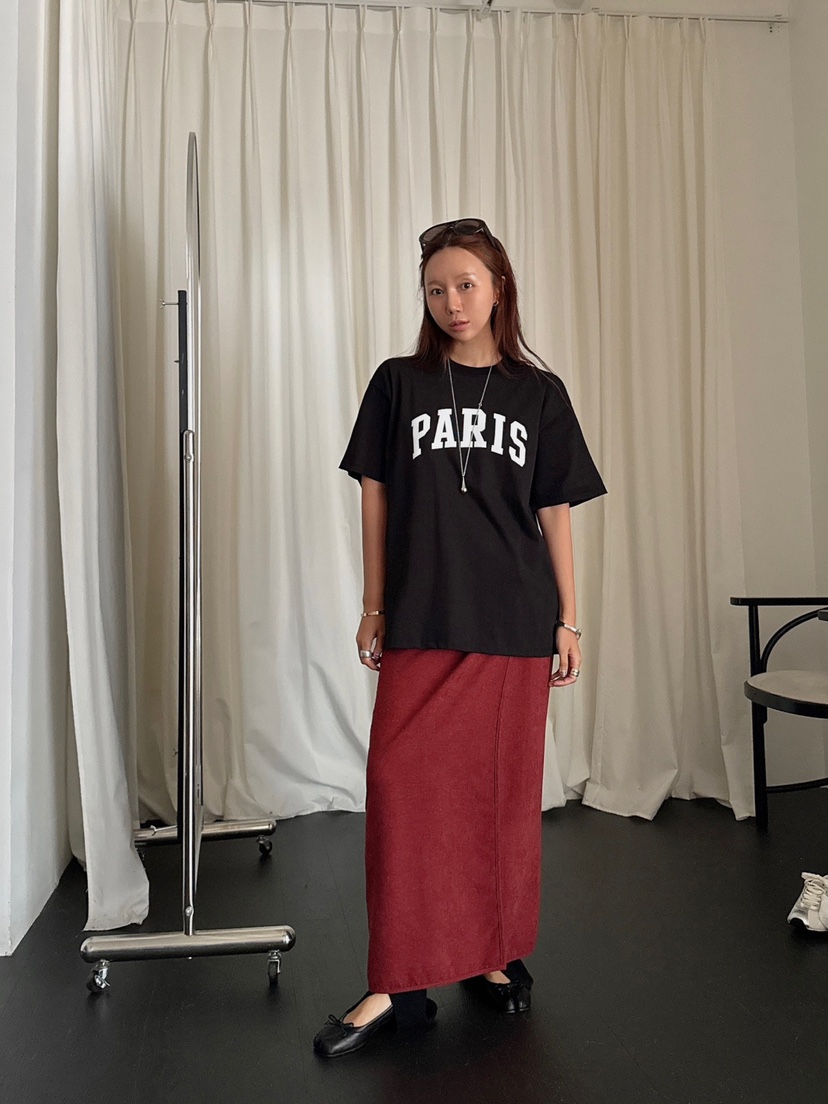 MADE-P東大門㊣實拍女裝新款25秋冬職業人氣真品推薦時尚T恤MADE-PT恤