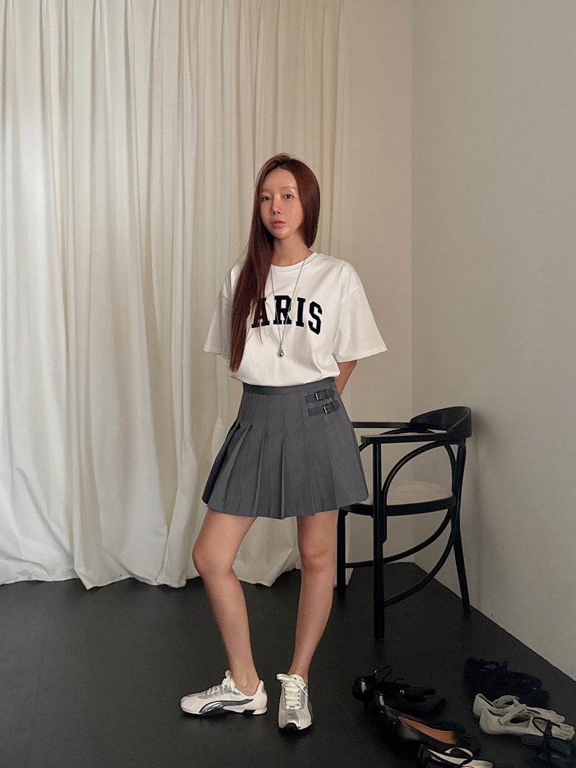 MADE-P東大門㊣實拍女裝新款25秋冬職業人氣真品推薦時尚T恤MADE-PT恤