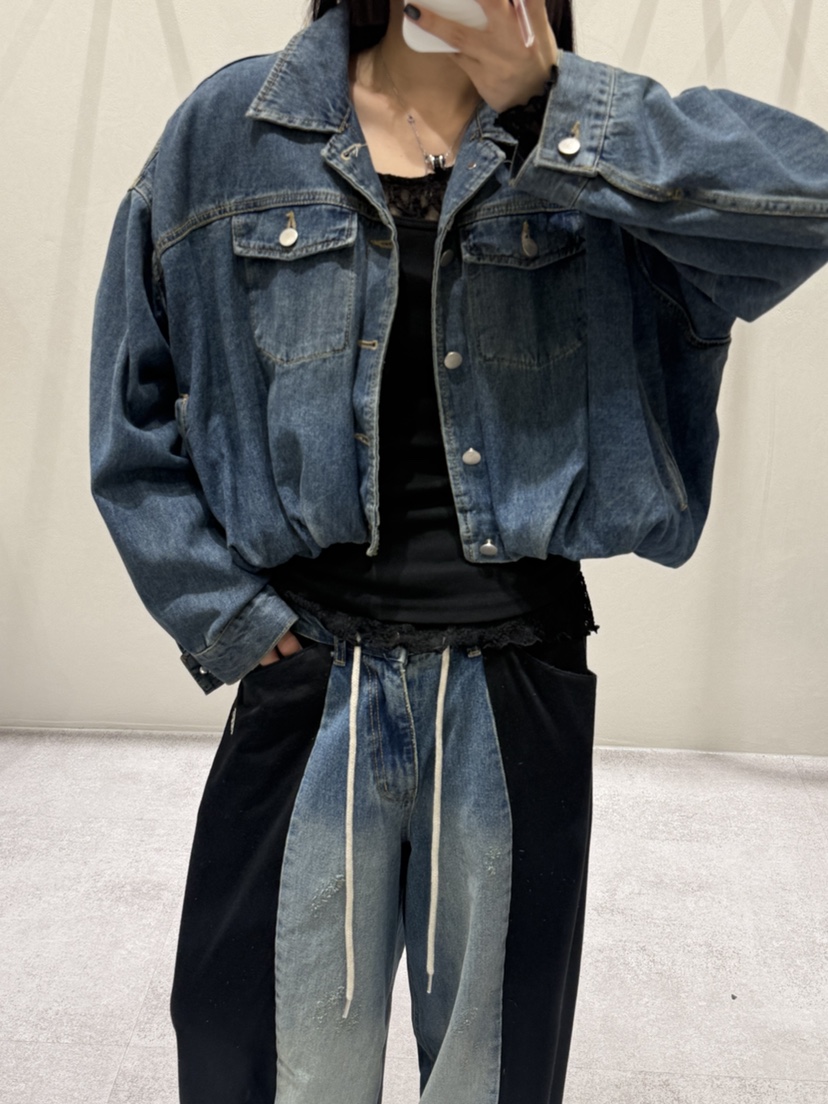 SHIRRING東大門㊣直郵女裝新品推薦人氣時尚25秋冬職業夾克SHIRRING夾克