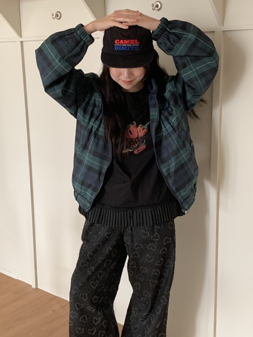 BEFORE SUNRISE東大門㊣代購女裝新品推薦人氣夾克荷葉邊兜帽BEFORE SUNRISE夾克