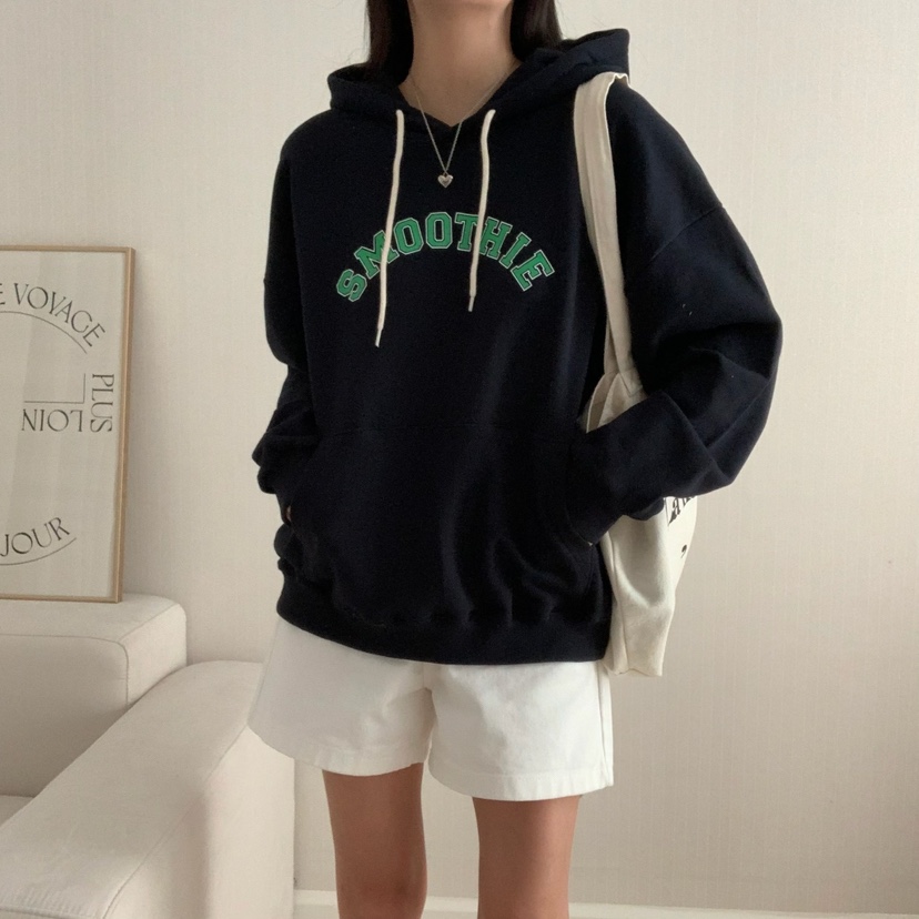 HELLO JINI東大門㊣代購女裝新品時尚推薦25秋冬職業人氣衛衣HELLO JINI衛衣