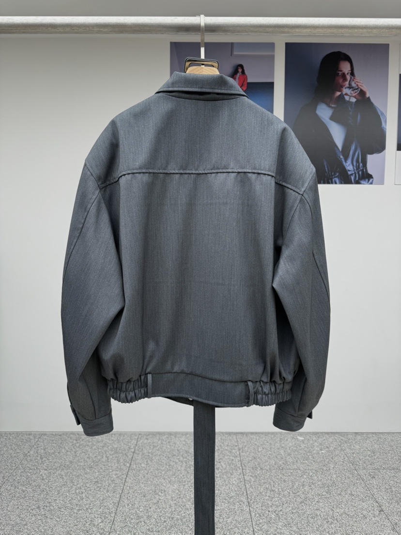 MADE-P韓國代購㊣女士新品休閑人氣推薦時尚真品夾克含腰帶MADE-P夾克