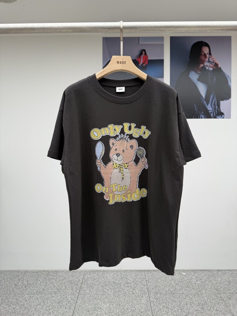 MADE-P東大門㊣代購女裝新款熱賣25秋冬時尚職業真品休閑T恤MADE-PT恤圖色1