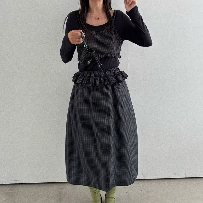 OLI SEOUL東大門㊣直郵女裝新款休閑推薦職業25秋冬吊帶背心OLI SEOUL吊帶/背心