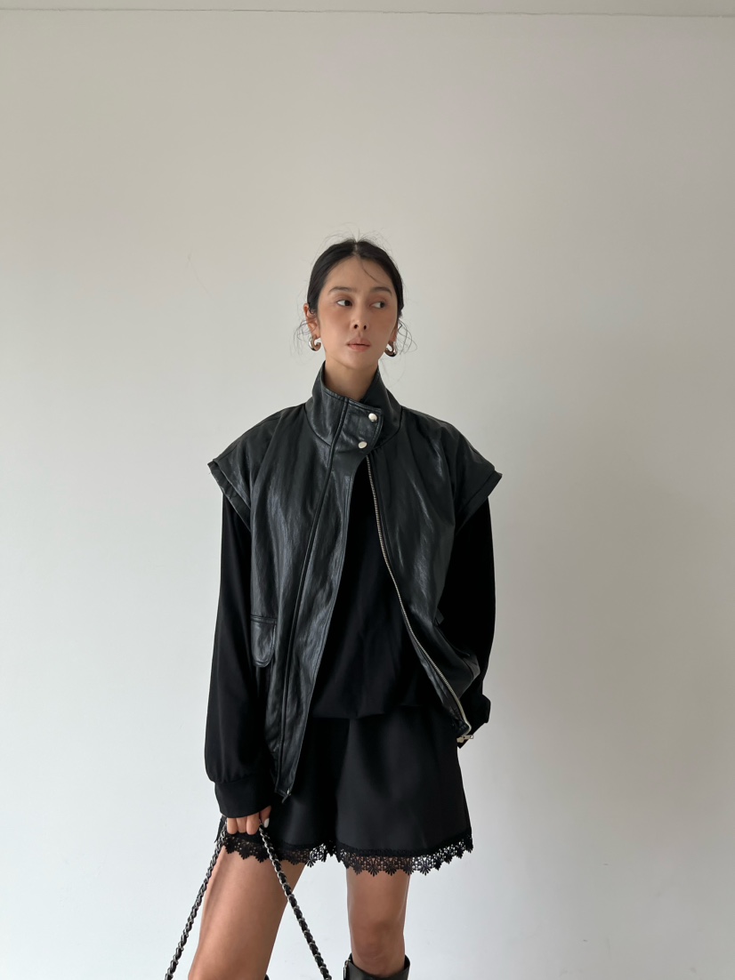 XPARTY東大門㊣代購女士新品25秋冬熱賣推薦人氣職業真品馬甲XPARTY馬甲