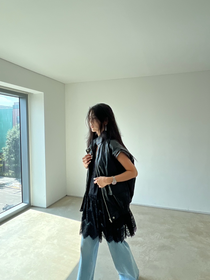 XPARTY東大門㊣代購女士新品25秋冬熱賣推薦人氣職業真品馬甲XPARTY馬甲