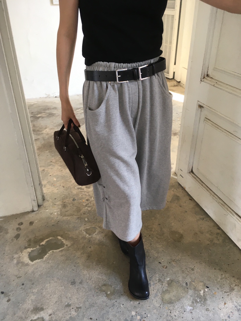 CEDARWOOD東大門㊣代購女裝新款熱賣25秋冬真品休閑褲不含腰帶CEDARWOOD休閑褲