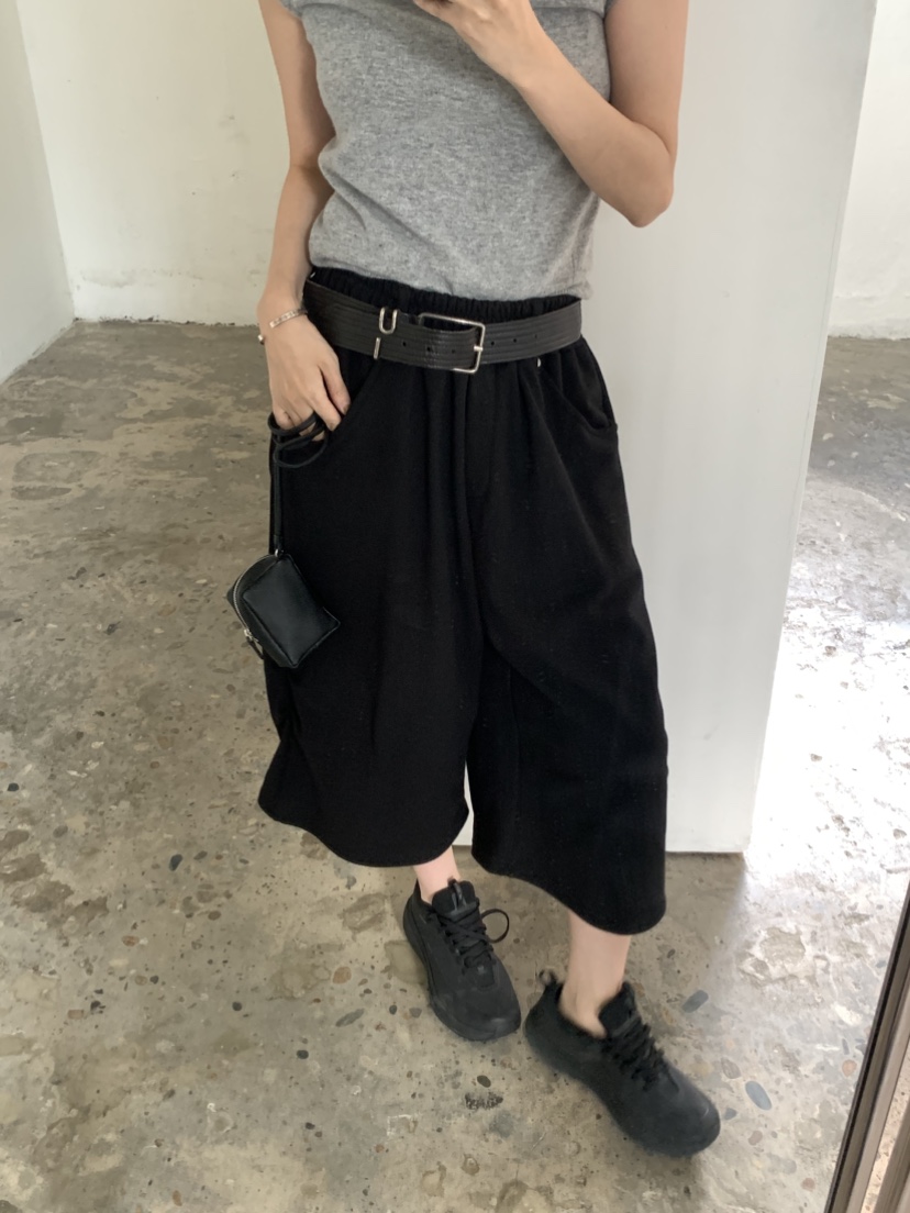 CEDARWOOD東大門㊣代購女裝新款熱賣25秋冬真品休閑褲不含腰帶CEDARWOOD休閑褲圖色2