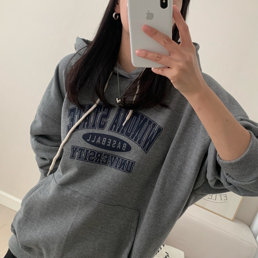 HELLO JINI東大門㊣實拍女裝新品時尚休閑人氣職業熱賣衛衣HELLO JINI衛衣