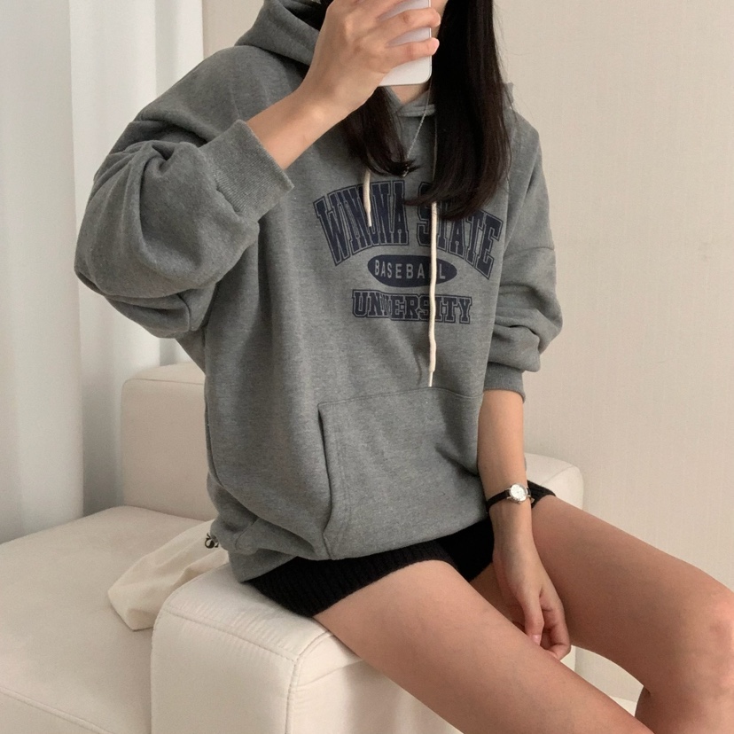 HELLO JINI東大門㊣實拍女裝新品時尚休閑人氣職業熱賣衛衣HELLO JINI衛衣