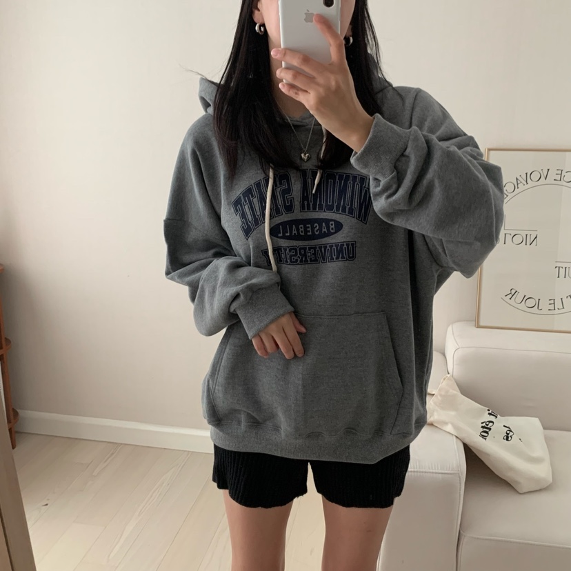 HELLO JINI東大門㊣實拍女裝新品時尚休閑人氣職業熱賣衛衣HELLO JINI衛衣