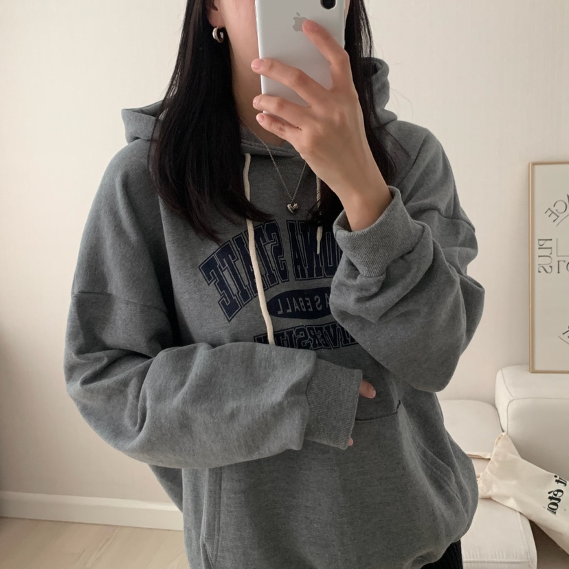HELLO JINI東大門㊣實拍女裝新品時尚休閑人氣職業熱賣衛衣HELLO JINI衛衣