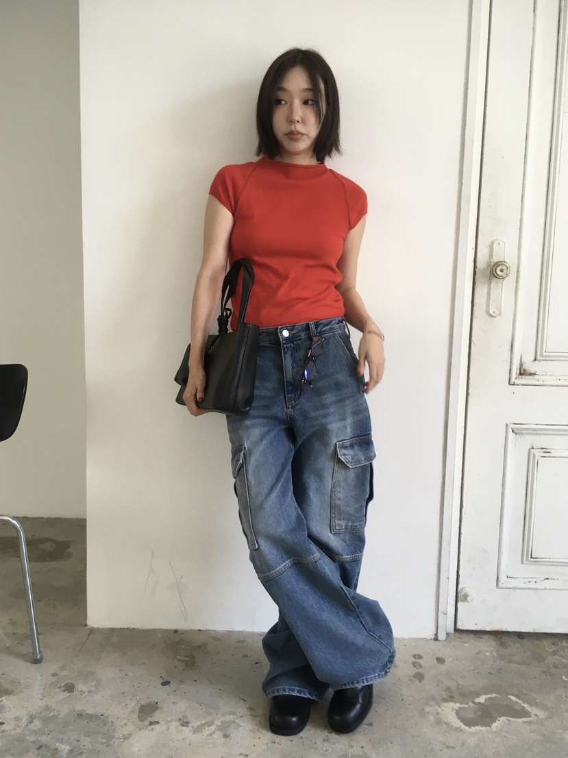CEDARWOOD東大門㊣實拍女裝新款25秋冬推薦時尚人氣熱賣牛仔褲CEDARWOOD牛仔褲
