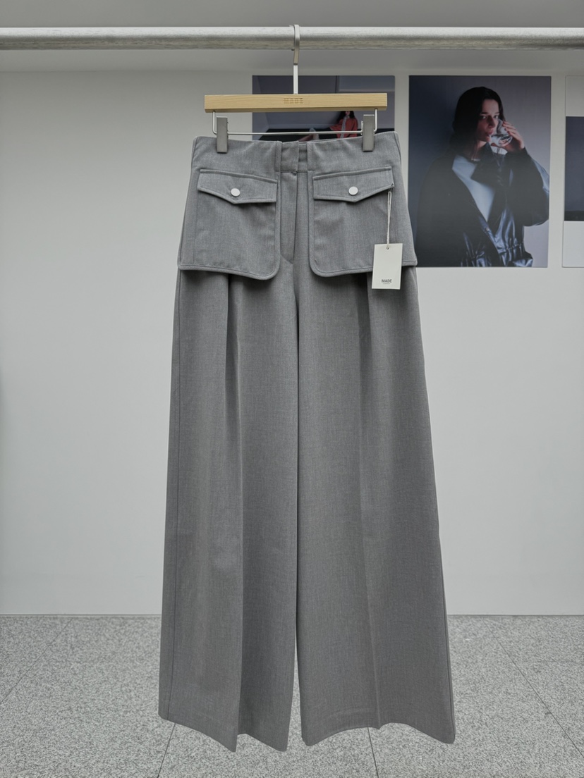 MADE-P東大門㊣直郵女裝新款真品人氣時尚推薦職業25秋冬休閑褲MADE-P休閑褲圖色1