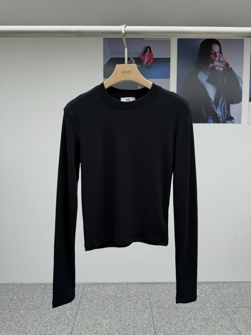 MADE-P韓國直郵㊣女裝新品職業真品休閑推薦熱賣人氣長袖T恤MADE-P長袖T恤圖色4