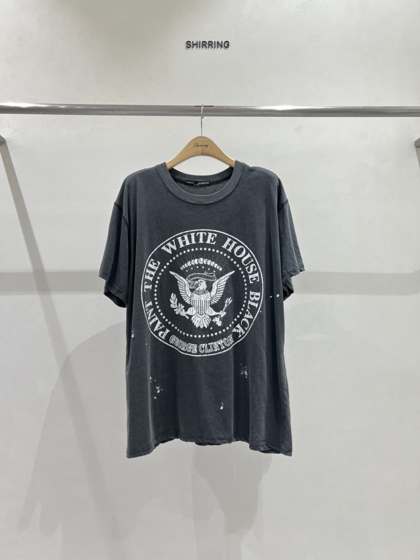 SHIRRING韓國直郵㊣女裝新品職業休閑25秋冬推薦時尚人氣T恤SHIRRINGT恤圖色1