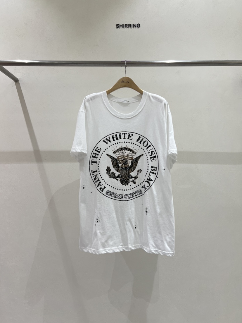 SHIRRING韓國直郵㊣女裝新品職業休閑25秋冬推薦時尚人氣T恤SHIRRINGT恤圖色2