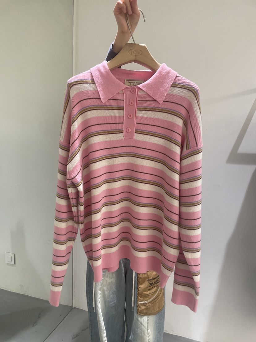 VAULT韓國直郵㊣女裝新品25秋冬推薦職業時尚真品休閑針織衫VAULT針織衫圖色2