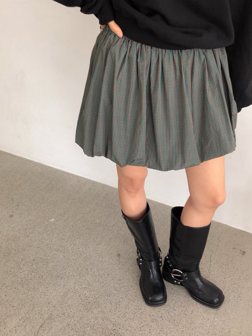 ZITTEN東大門㊣實拍女裝新品人氣25秋冬熱賣推薦真品短裙格紋ZITTEN短裙