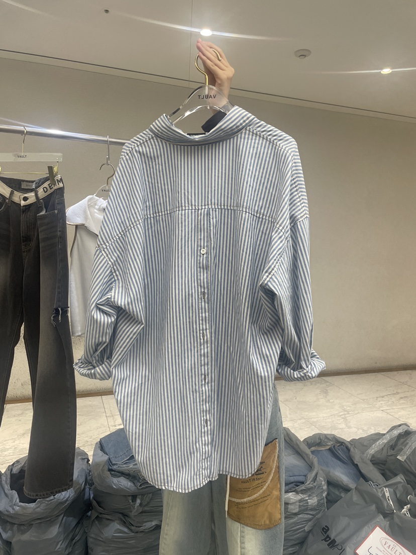 VAULT東大門㊣實拍女士新品人氣真品熱賣25秋冬時尚襯衫蕾絲衫VAULT襯衫/蕾絲衫