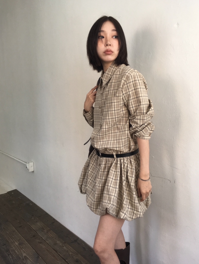CEDARWOOD東大門㊣代購女士新款熱賣時尚25秋冬連衣裙不含腰帶CEDARWOOD連衣裙