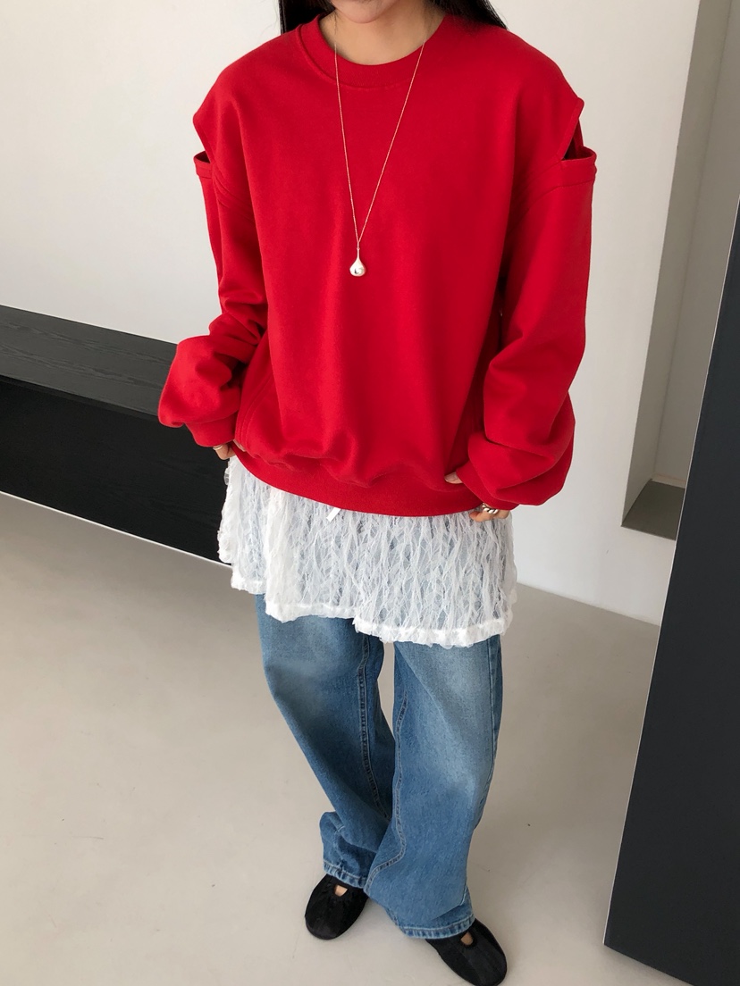ZITTEN韓國代購㊣女裝新品25秋冬職業推薦熱賣時尚真品衛衣ZITTEN衛衣