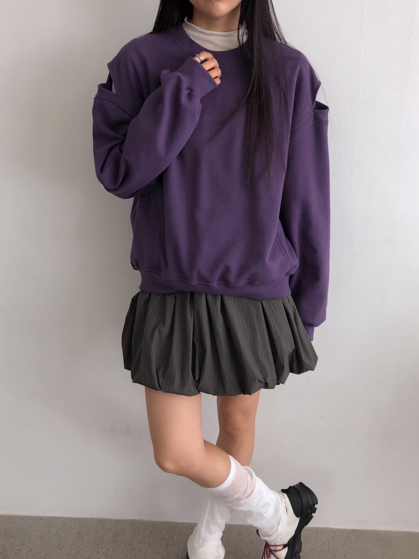 ZITTEN韓國代購㊣女裝新品25秋冬職業推薦熱賣時尚真品衛衣ZITTEN衛衣