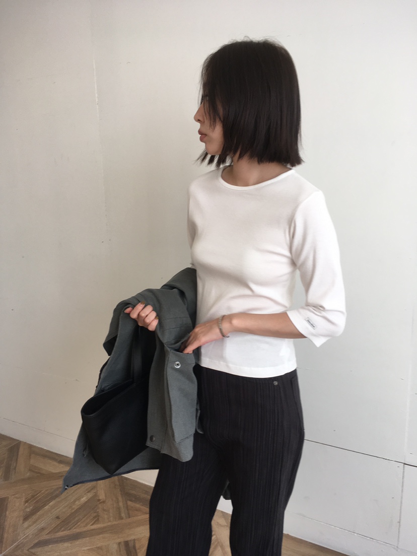 CEDARWOOD東大門㊣實拍女裝新品時尚熱賣人氣25秋冬休閑T恤CEDARWOODT恤圖色3
