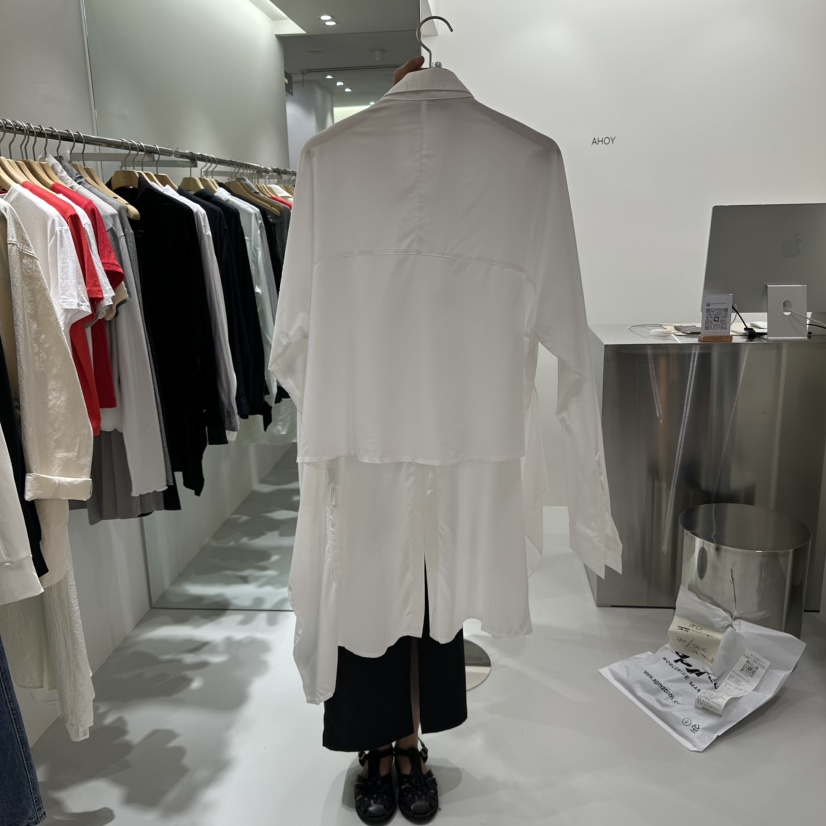 AHOY東大門㊣直郵女士新品推薦職業熱賣時尚真品襯衫蕾絲衫AHOY襯衫/蕾絲衫