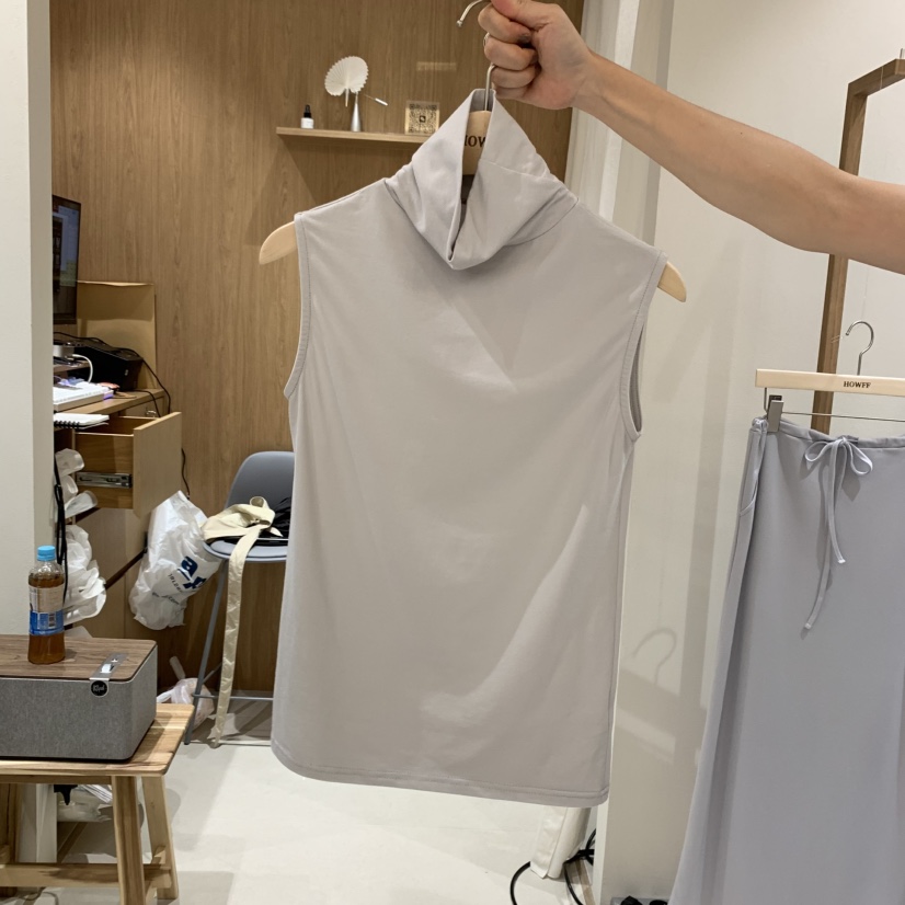 HOWFF東大門㊣直郵女裝新品人氣25秋冬推薦職業熱賣吊帶背心HOWFF吊帶/背心圖色1
