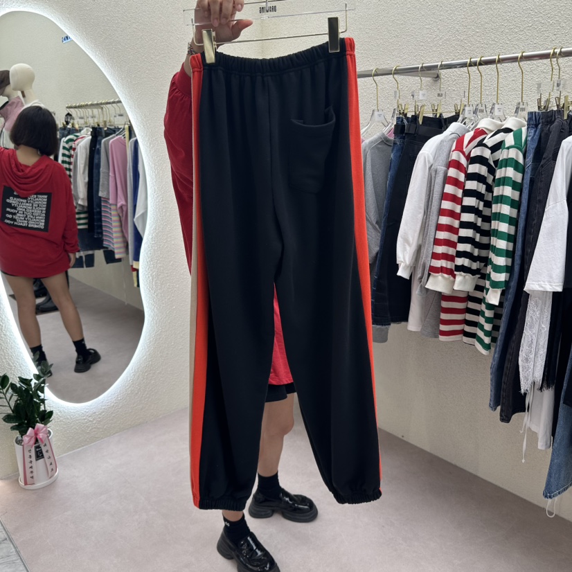 DRAWING東大門㊣直郵女士新品熱賣推薦人氣時尚25秋冬休閑褲DRAWING休閑褲