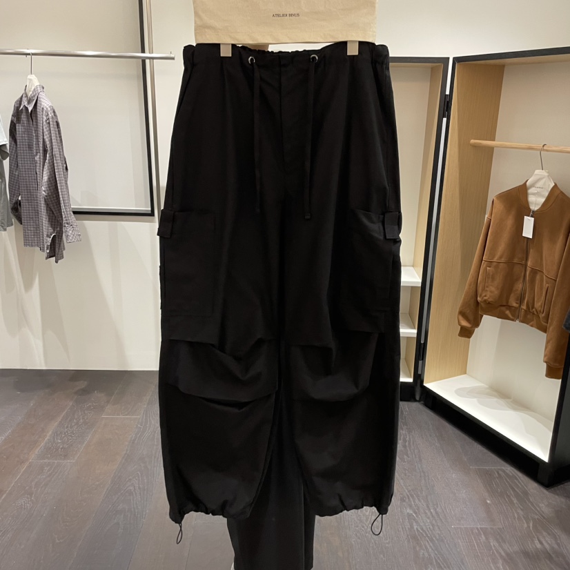 BINUS韓國代購㊣女裝新品休閑職業時尚人氣休閑褲工裝褲口袋BINUS休閑褲圖色2