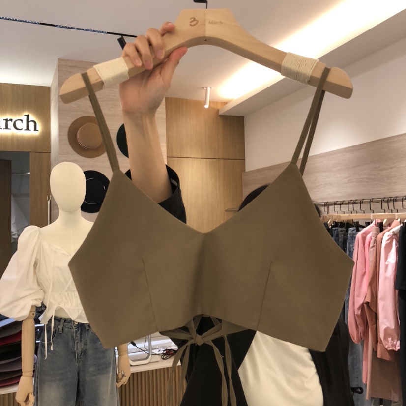 BISHOP韓國直郵㊣女士新款時尚職業推薦人氣吊帶背心不含內搭BISHOP吊帶/背心圖色2