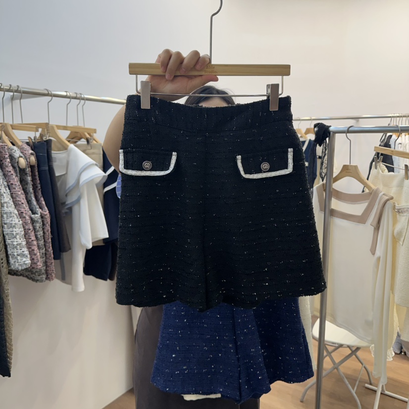 ABLESTUDIO東大門㊣直郵女士新款時尚真品職業25秋冬推薦短褲ABLESTUDIO短褲圖色3