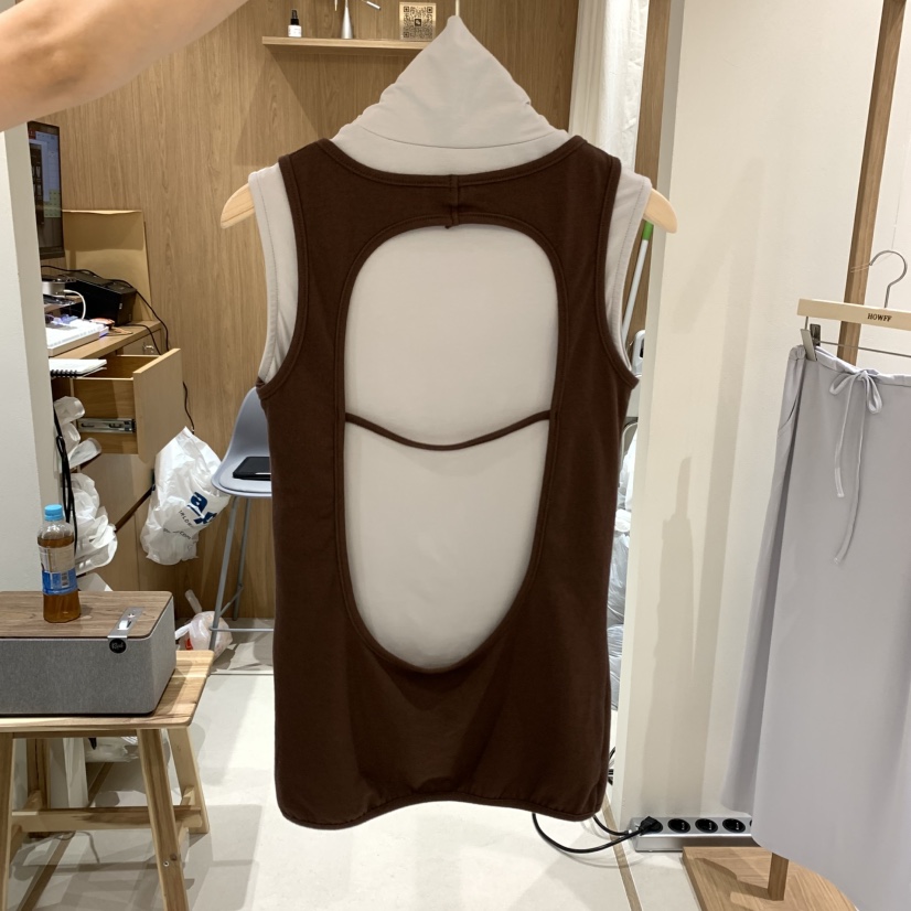 HOWFF東大門㊣實拍女士新款休閑人氣熱賣職業吊帶背心不含內搭HOWFF吊帶/背心