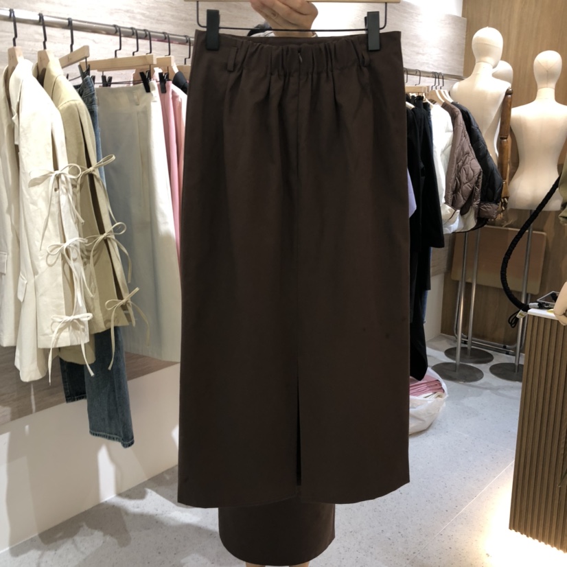 BISHOP東大門㊣代購女士新款25秋冬真品職業休閑半身裙中短裙BISHOP半身裙/中短裙