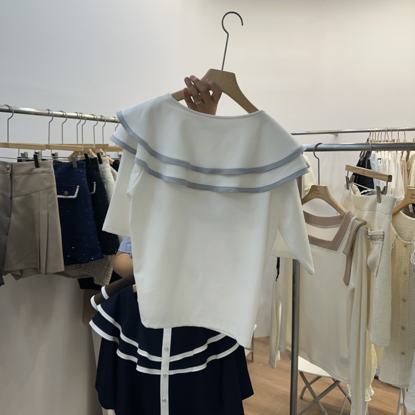 ABLESTUDIO東大門㊣直郵女裝新款熱賣25秋冬時尚襯衫蕾絲衫ABLESTUDIO襯衫/蕾絲衫