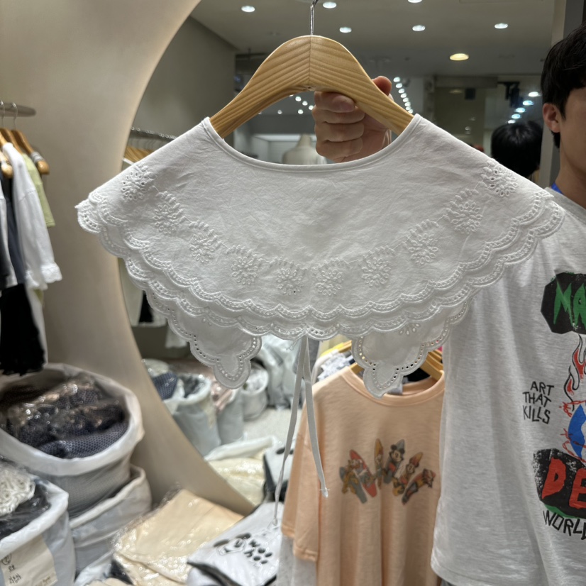 DAZE東大門㊣代購女裝新品熱賣休閑推薦人氣25秋冬時尚假領Daze假領