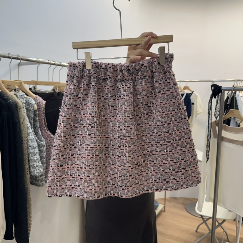 ABLESTUDIO東大門㊣實拍女士新品25秋冬推薦職業真品熱賣短裙ABLESTUDIO短裙