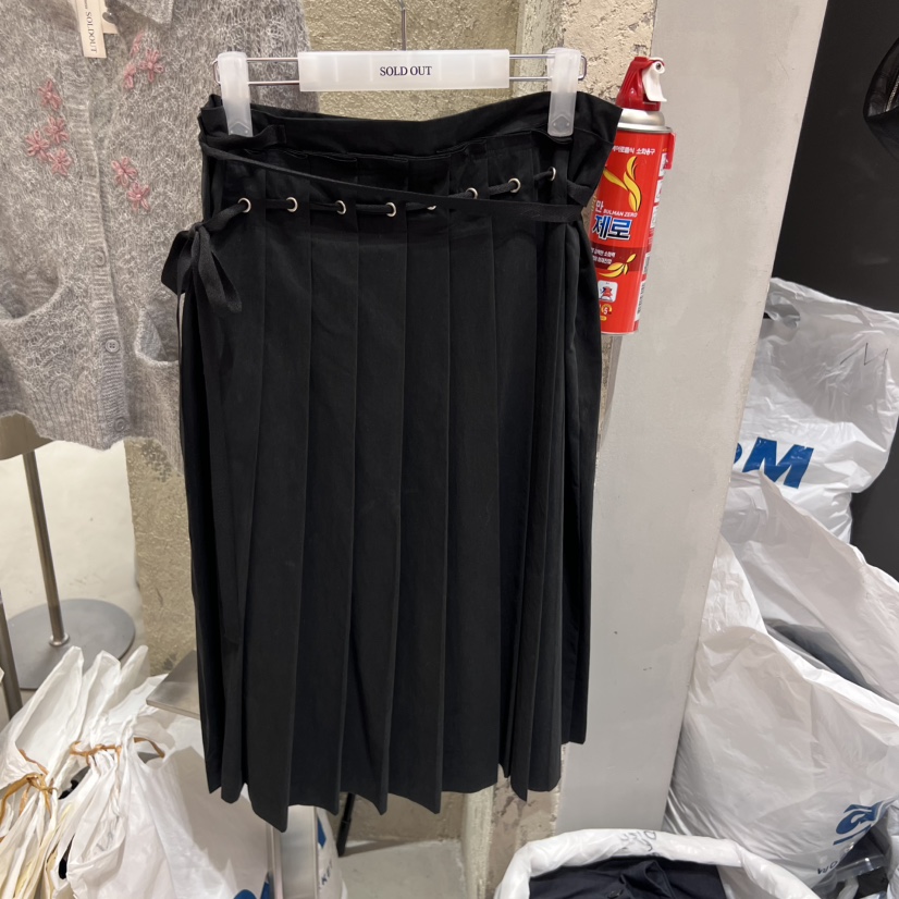 SOLD OUT東大門㊣直郵女士新品熱賣人氣25秋冬半身裙中短裙百褶SOLD OUT半身裙/中短裙圖色2